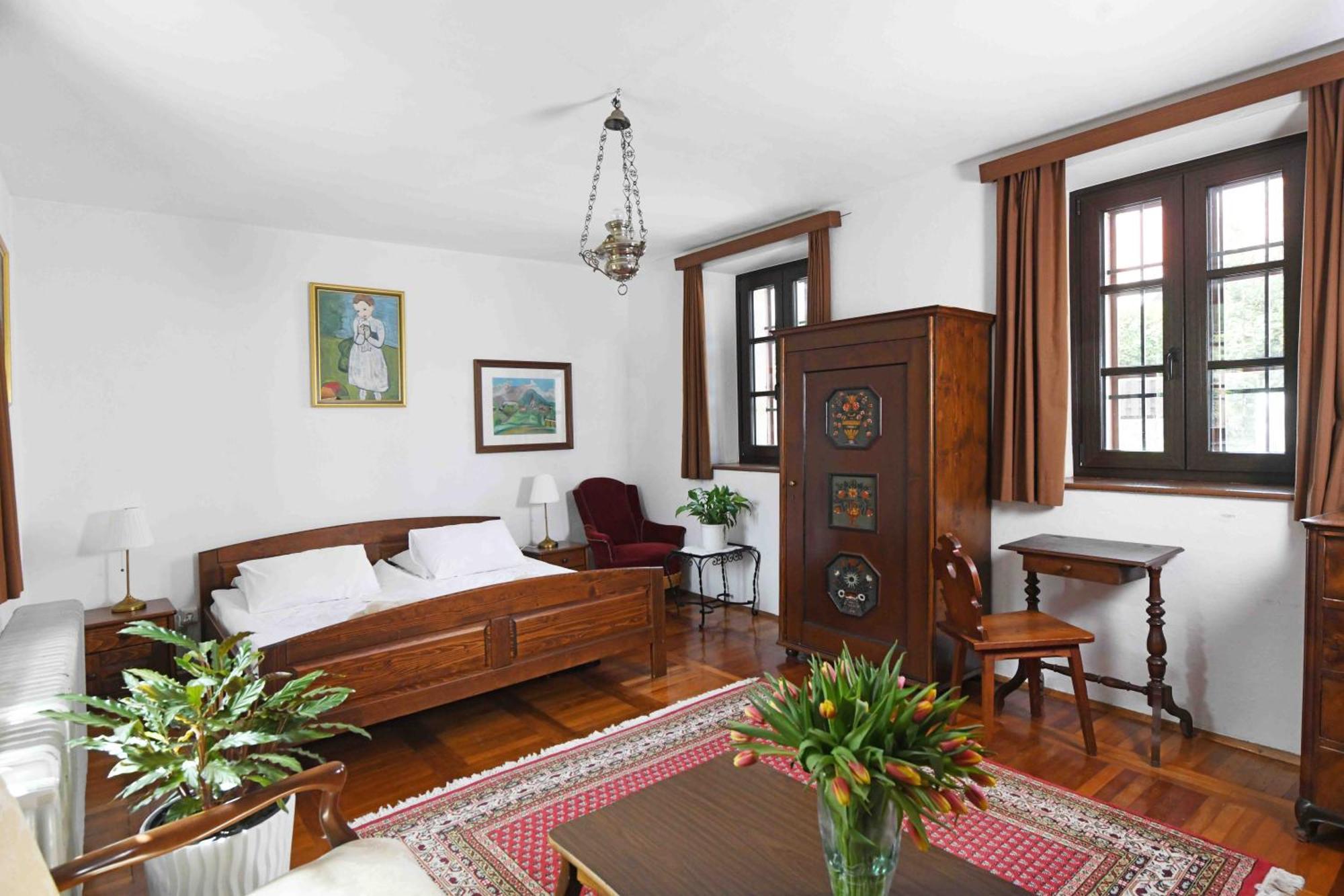 Baroque Villa Near Bled - Resort Vidmar Lesce  Eksteriør bilde